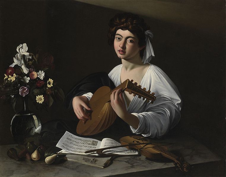  1595 - Suonatore di liuto, Ermitage, San Pietroburgo